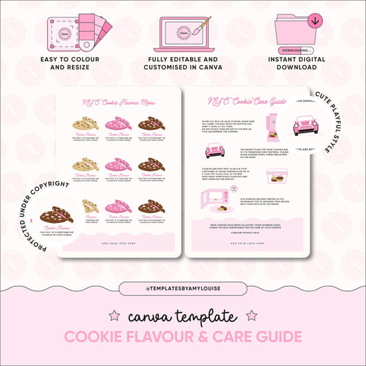 Cookie Flavour & Care Guide - 'Cute Playful Style'